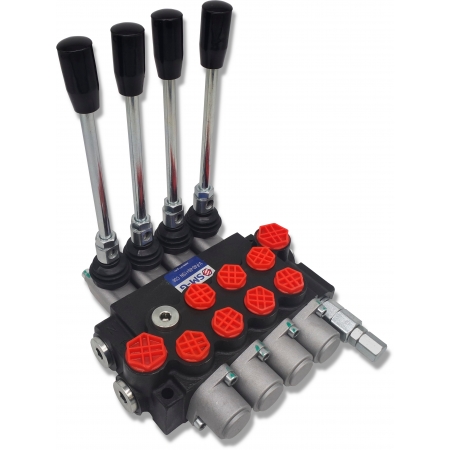 ROZDZIELACZ HYDRAULICZNY 4 SEK 40L + SEKCJA NA NURNIK
